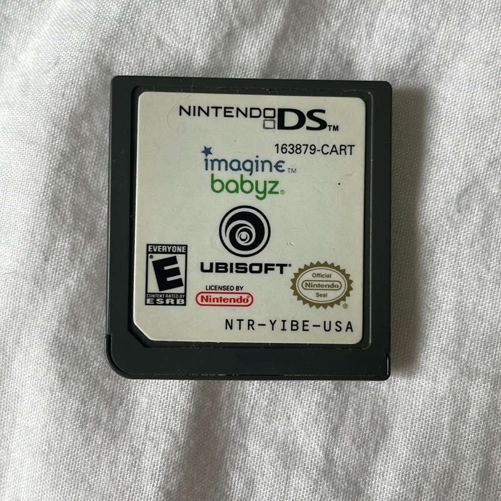 Imagine: Babyz Nintendo DS game card